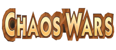 Chaos Wars title screen for Playstation 2
